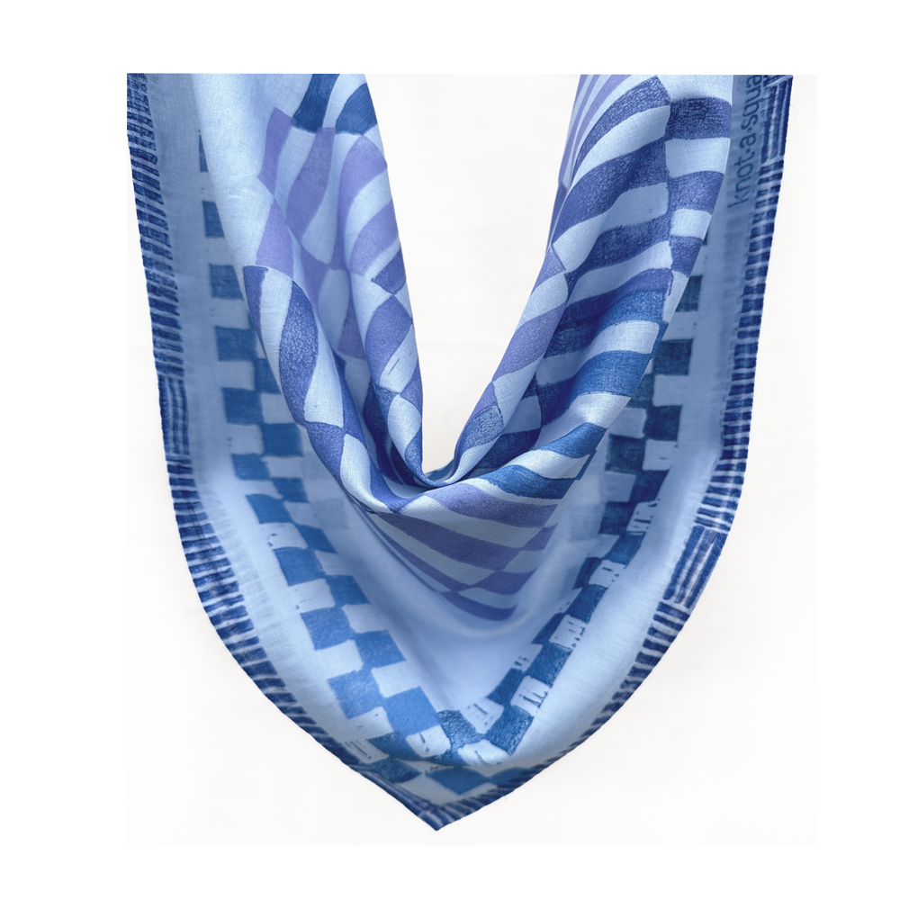 Cotton Bandana - light light blue