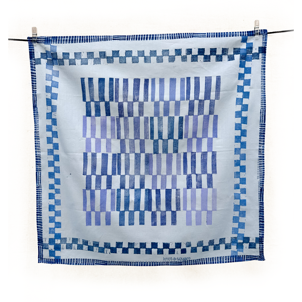 Cotton Bandana - light light blue