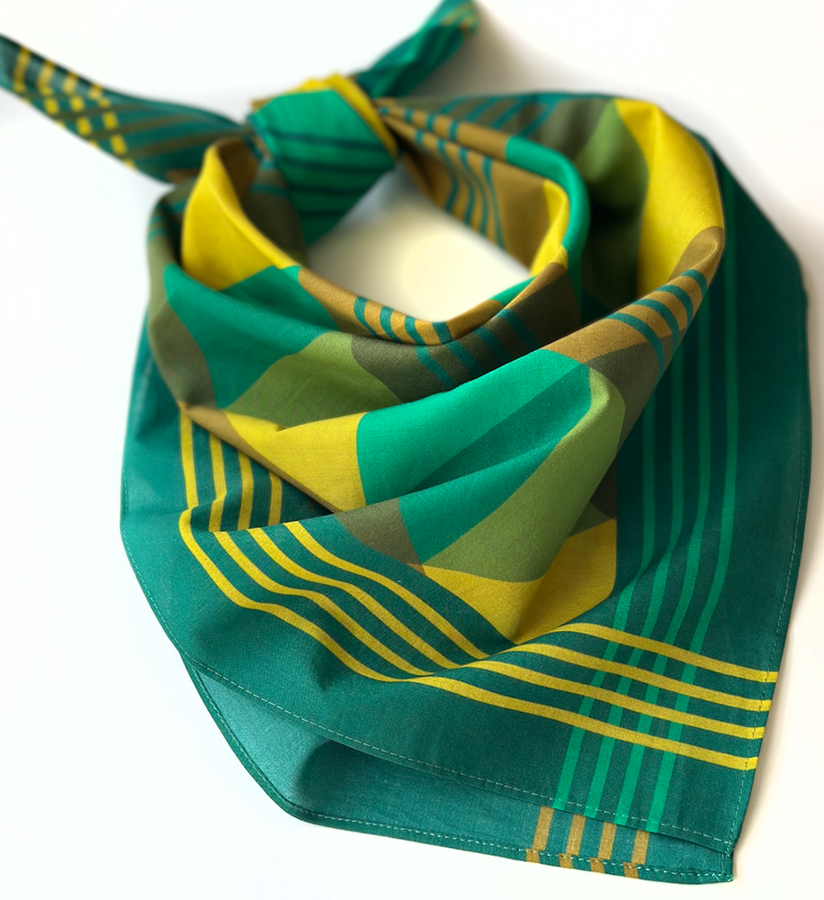 Cotton Bandana - Mount Modern Green