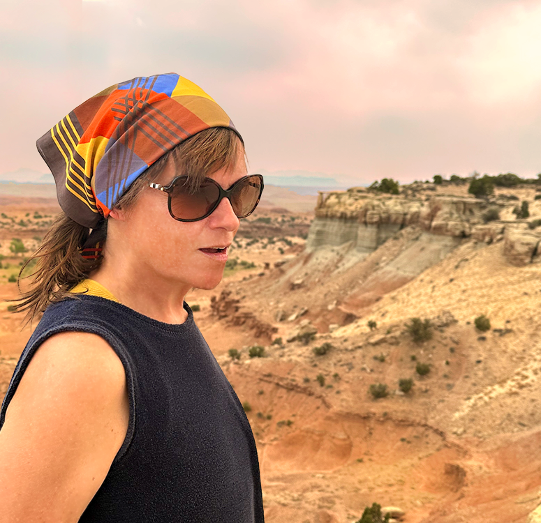 Cotton Bandana  - Mount Modern Golden Sunset