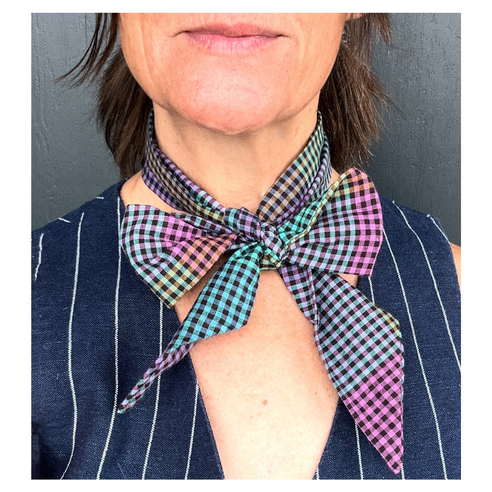Twilly - multi color gingham