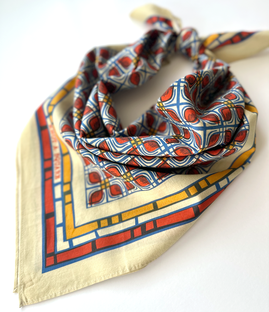 Cotton Bandana - Tiny Sidewalk