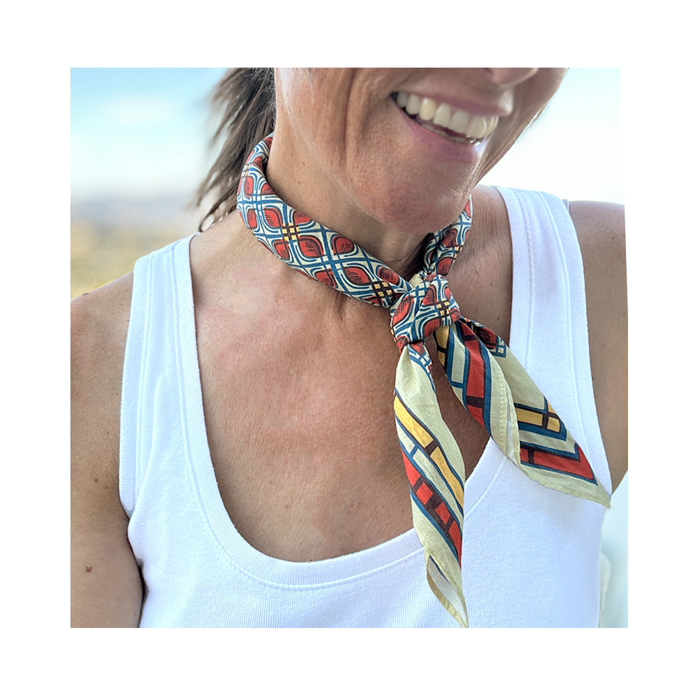 Cotton Bandana - Tiny Sidewalk