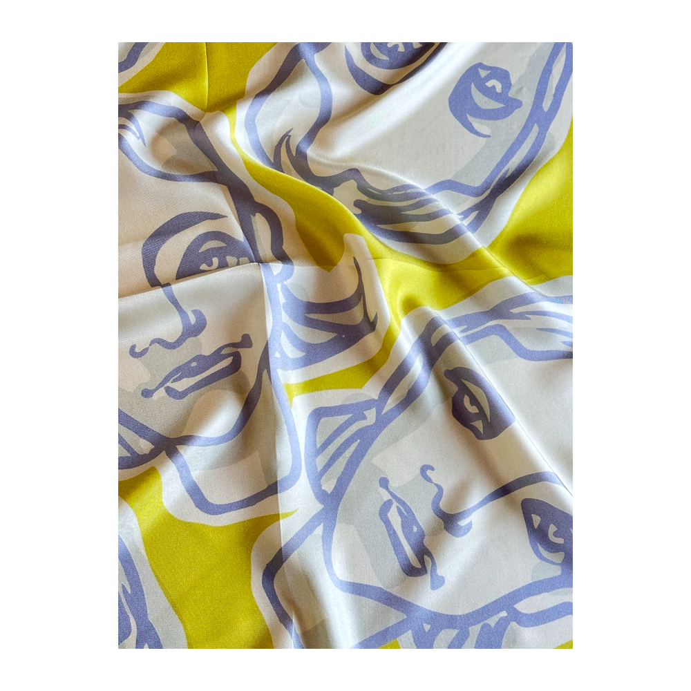 Silk Scarf - Aurora