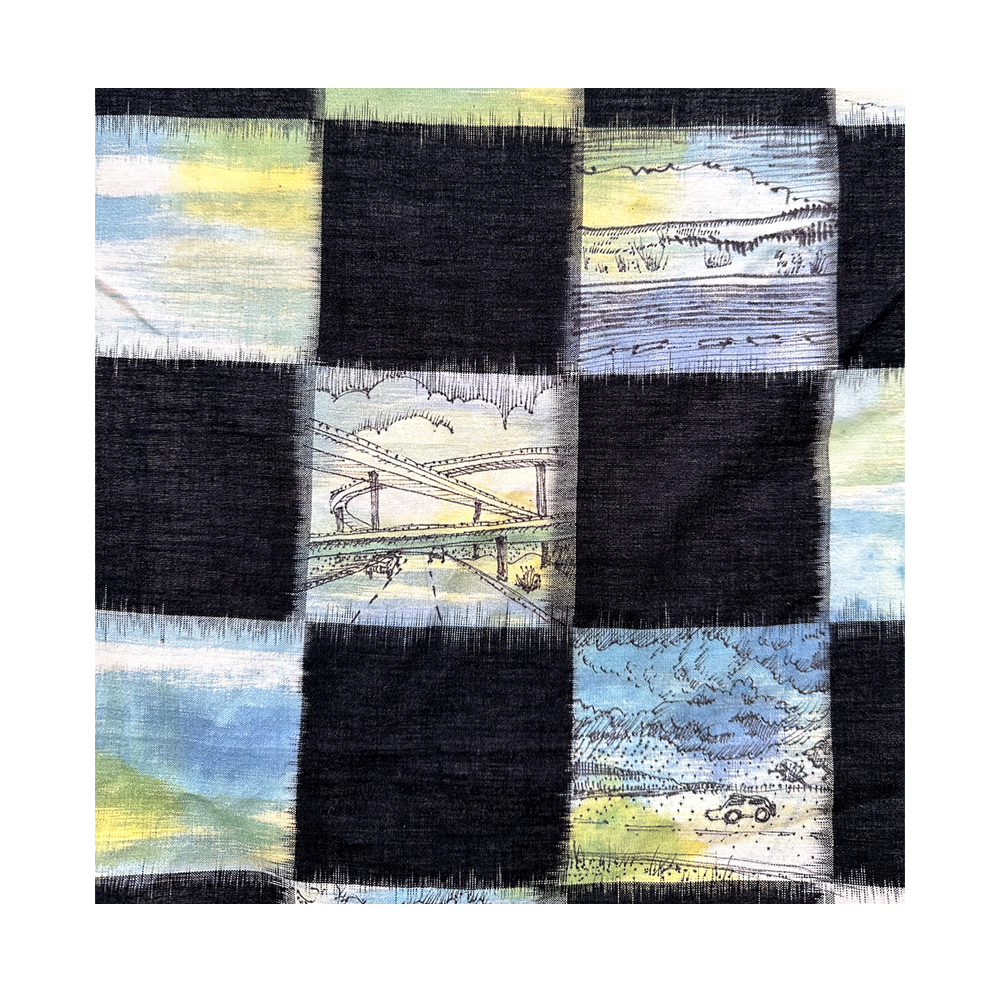 Checkered Road Trip Scarf - Limited Edition