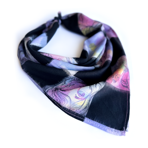 Checkered Peekaboo Scarf - Limited Edition