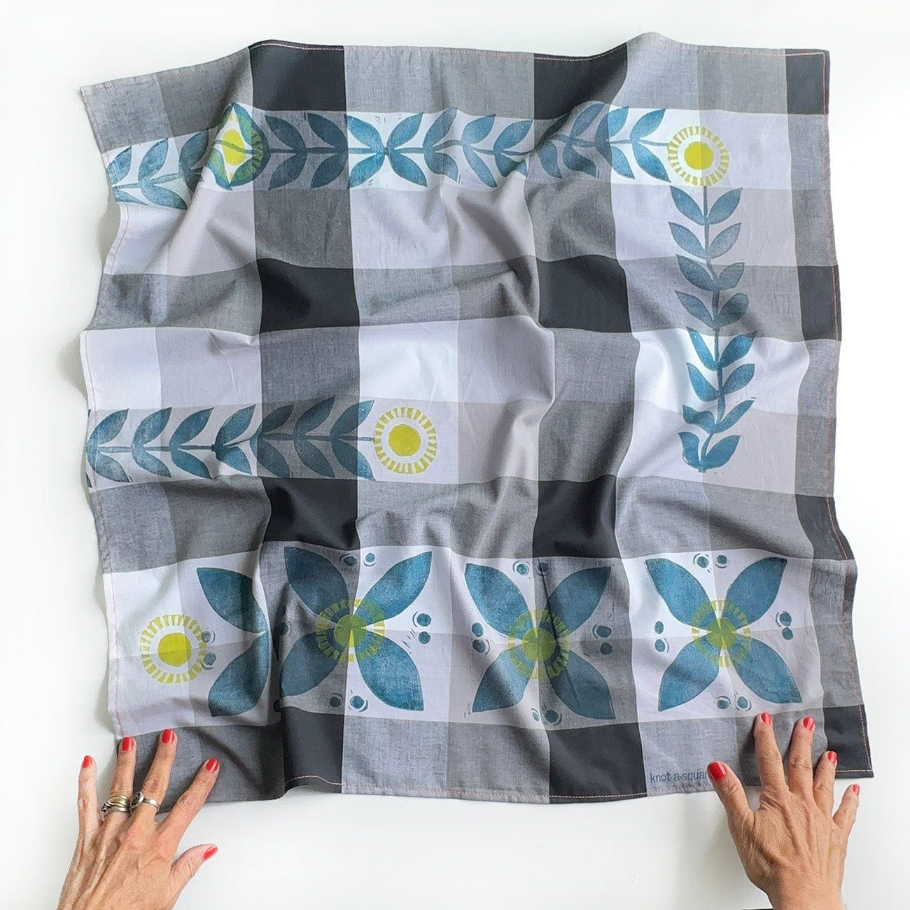 CheckMate Cotton Scarf, Limited Edition