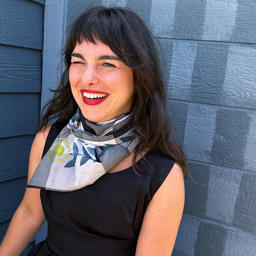 CheckMate Cotton Scarf, Limited Edition