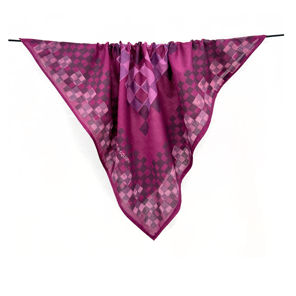 Cotton Bandana - Eggplant