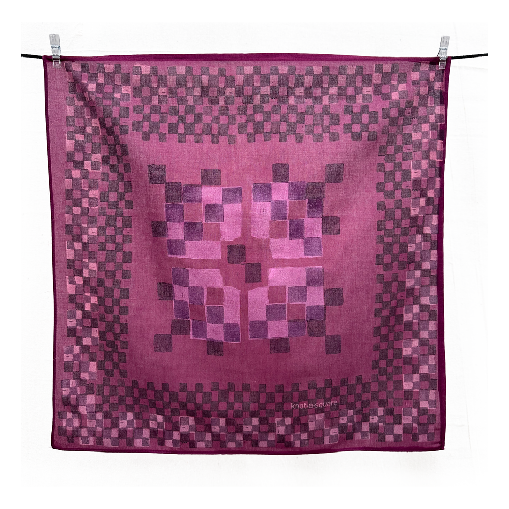 Cotton Bandana - Eggplant