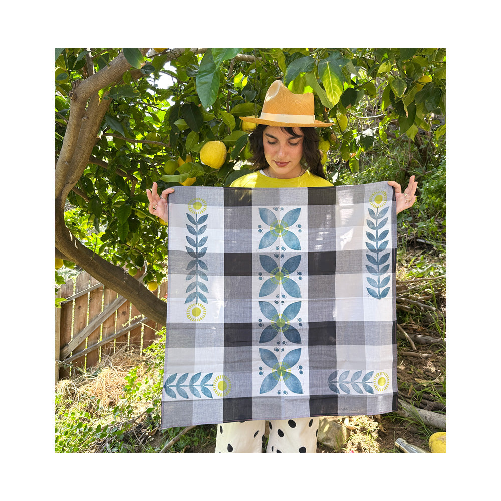 CheckMate Cotton Scarf, Limited Edition