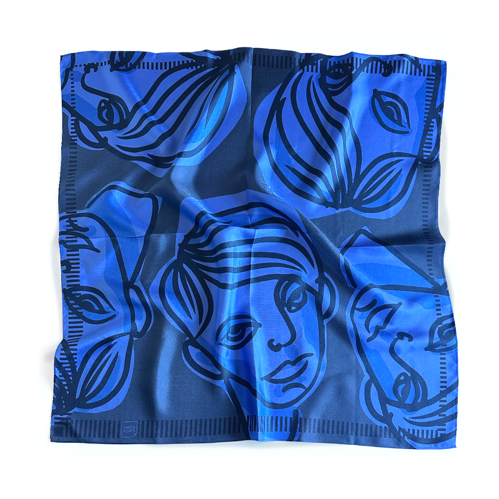 Silk scarf-Hope